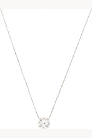 APM Monaco Collar ajustable con dije de gema