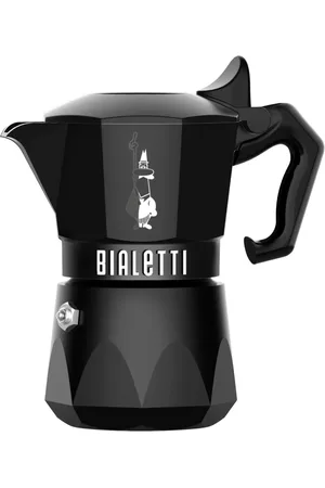 Bialetti Cafetera Brikka Noir con estampado Alfonso de 62g