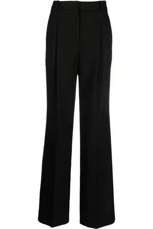 HUGO BOSS Pantalones con tiro alto y pinzas