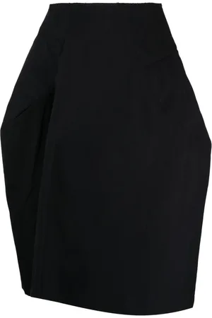 Comme des Garçons Falda midi con paneles