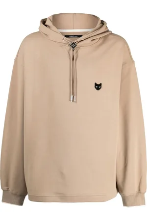 SONGZIO Hoodie con cordones y patera estampada