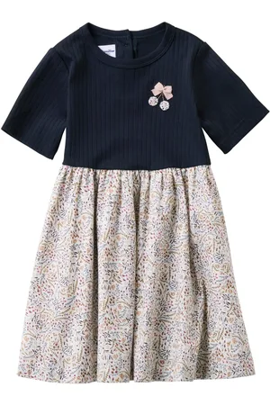 Familiar Vestido con detalle de moño