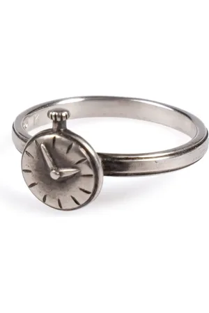 WERKSTATT:MÜNCHEN Anillo con diseño circular y acabado pulido