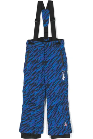 Fusalp Kids Pantalones para nieve con estampado militar