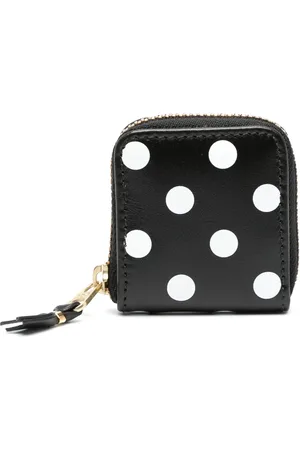 Comme des Garçons Cartera con motivo de lunares