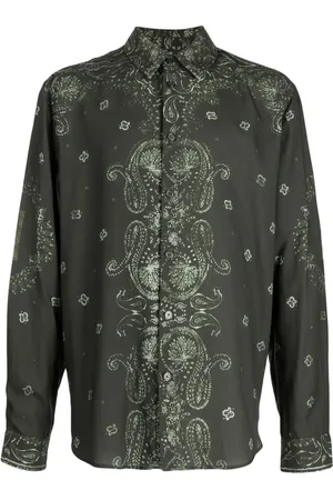 Holzweiler Camisa manga larga con estampado de cachemira