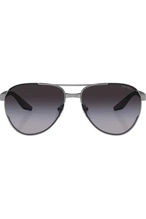 Prada Lentes de sol con logo estampado