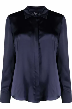 CARINE GILSON Camisa de seda manga larga