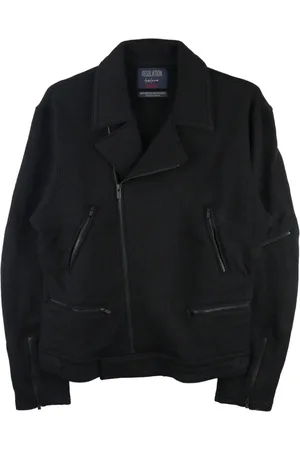 YOHJI YAMAMOTO Chamarra biker con cierre