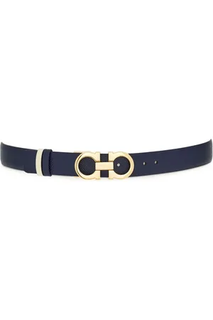 Salvatore Ferragamo Cinturón reversible con placa Gancini