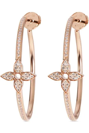 LOUIS VUITTON Arracadas Idylle Blossom en oro rosa de 18kt con diamantes