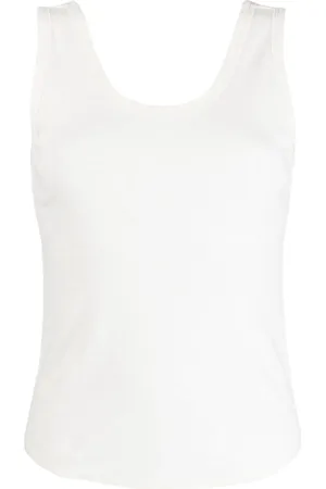 GOODIOUS Top con cuello redondo