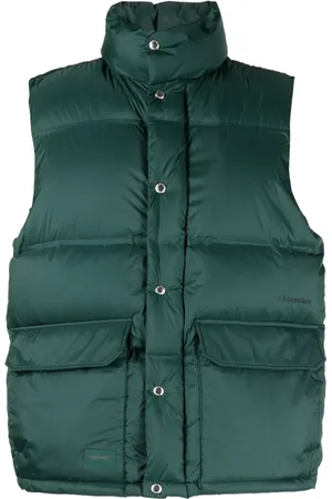 Chocoolate Padded zip-up gilet
