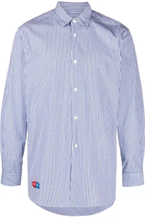 Comme des Garçons Camisa con parche Pixel de x Invader