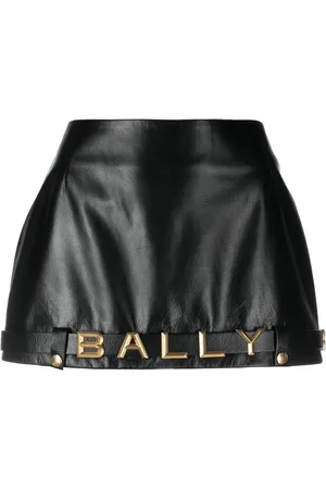 Bally Falda corta con letras del logo