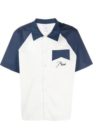 Rhude Camisa con diseño de dos tonos