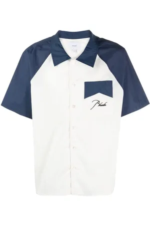 Rhude Camisa con diseño de dos tonos