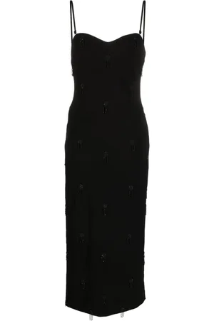 P.A.R.O.S.H. Vestido midi con diseño bordado