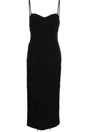 P.A.R.O.S.H. Vestido midi con diseño bordado