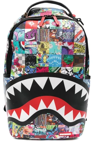 Mochila Sprayground cuadros marrones