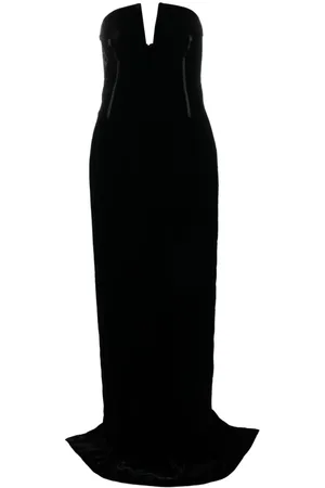 Tom Ford Vestido de fiesta de terciopelo diseño strapless