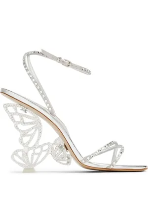 SOPHIA WEBSTER Sandalias Paloma con tacón de 100mm