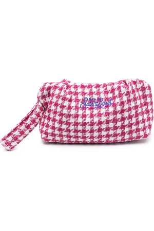 MC2 SAINT BARTH Bolsa de mano con logo bordado