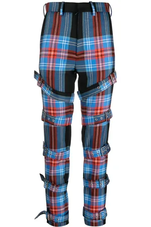 Charles Jeffrey Loverboy Pantalones rectos con hebilla