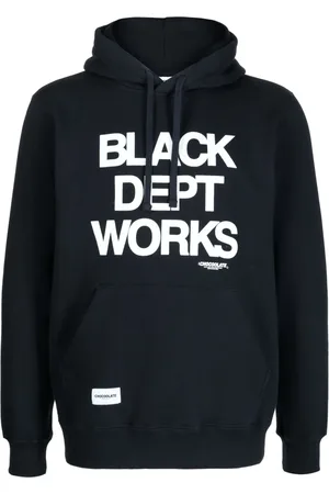Chocoolate Hoodie con eslogan estampado