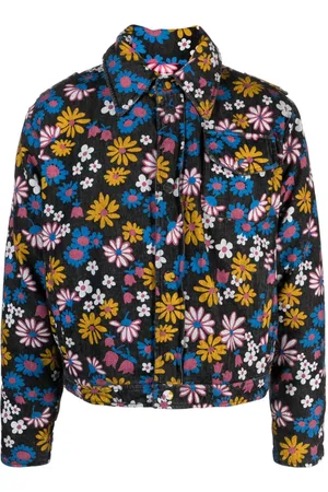 ERL Chamarra con estampado floral
