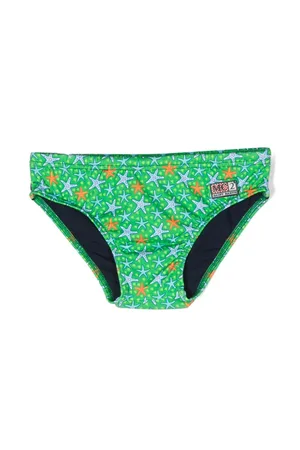 MC2 SAINT BARTH Traje de baño con estampado gráfico