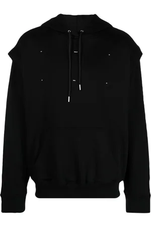 HELIOT EMIL Hoodie con logo bordado