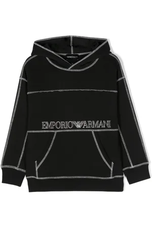 Emporio Armani Hoodie con logo estampado