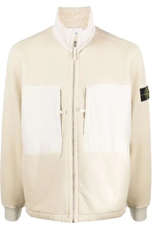 Stone Island Chamarra con motivo Compass con forro de tela polar