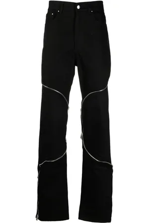 HELIOT EMIL Jeans rectos con detalle de cierre