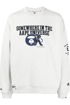 A Bathing Ape Sudadera con logo bordado