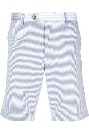 LARDINI Shorts chino con motivo de rayas