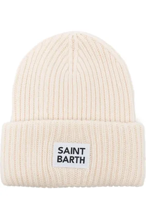 MC2 SAINT BARTH Gorro tejido de canalé Berry