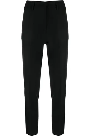 BLANCA Pantalones capri con tiro medio