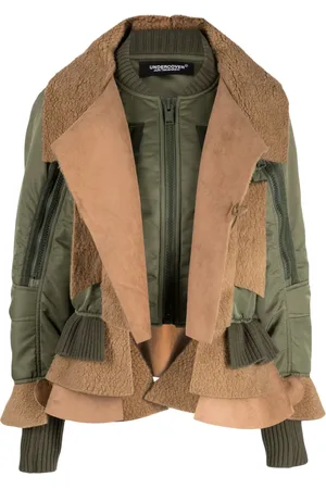 UNDERCOVER Chamarra bomber a capas con paneles