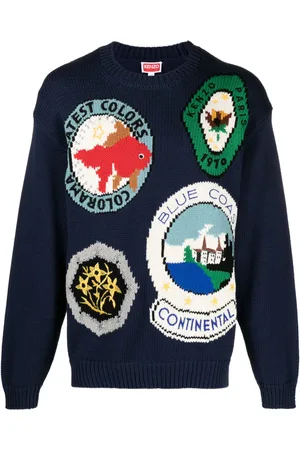 Kenzo Suéter tejido en intarsia Travel