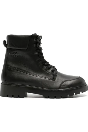 Calvin Klein Botines con parche del logo