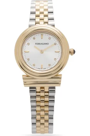 Salvatore Ferragamo Reloj Gancini con movimiento de cuarzo de 28mm