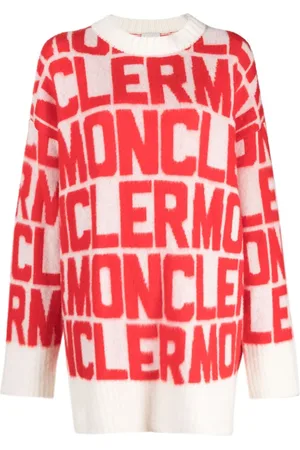 Moncler Suéter con logo en jacquard