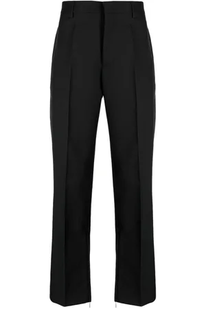 OFF-WHITE Pantalones de vestir con detalle de cierre