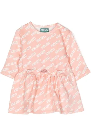 Kenzo Vestido corto con logo estampado