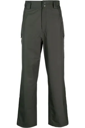GR10K Pantalones rectos con botones a presión