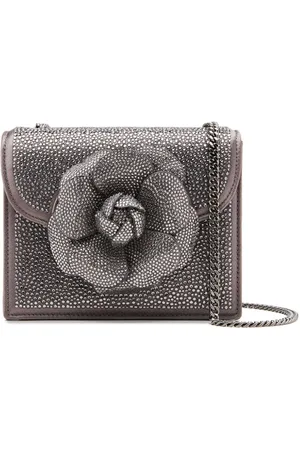 Oscar de la Renta Bolsa Tro mini con detalles de cristal