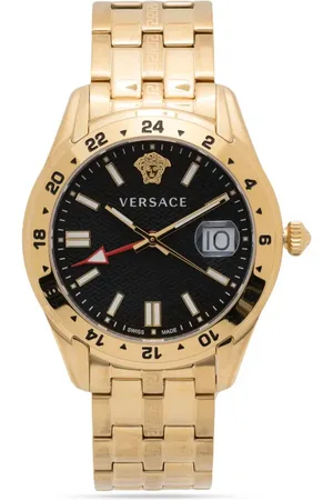 VERSACE Reloj Greca Time GMT de 41mm