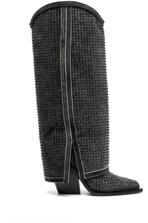 LE SILLA Botas Andy con detalles de cristal y tacón de 100mm